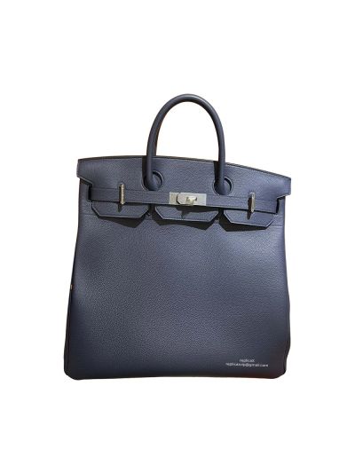 Hermes Birkin 40CM Deep Blue Togo HAC Tote Bag 524776