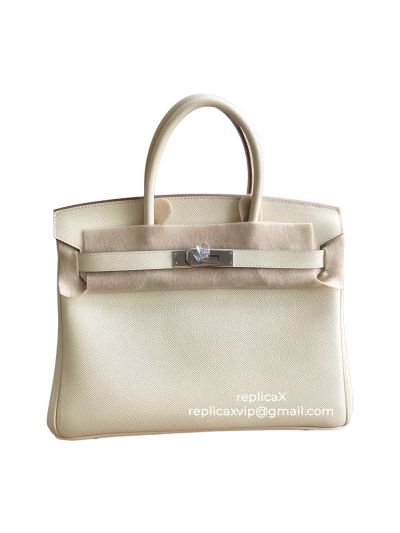 Hermes Birkin Epsom Leather Tote Bag 30CM 521483