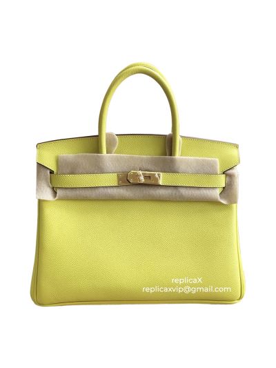 Hermes Birkin Epsom Leather Tote Bag 30CM 52144