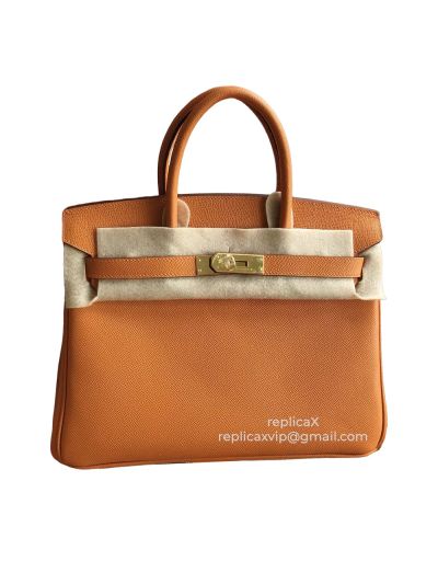 Hermes Birkin Epsom Leather Tote Bag 30CM 521498