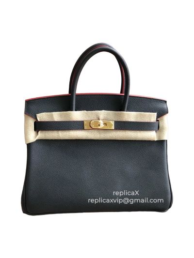 Hermes Birkin Epsom Leather Tote Bag 30CM 521499