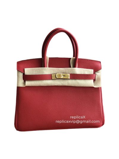 Hermes Birkin Epsom Leather Tote Bag 30CM 521502