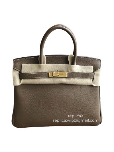 Hermes Birkin Epsom Leather Tote Bag 30CM 521504