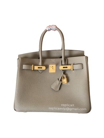 Hermes Birkin Hand Stitched Togo Leather Tote Bag 30CM 521512
