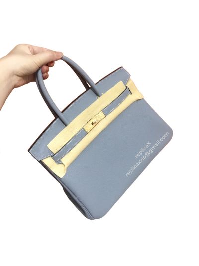 Hermes Birkin Hand Stitched Togo Leather Tote Bag 30CM 521516