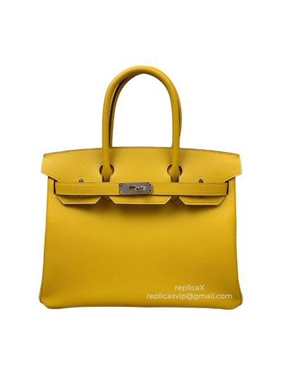 Hermes Birkin Hand Stitching Epsom Leather Tote Bag 35CM 30CM 25CM 521454