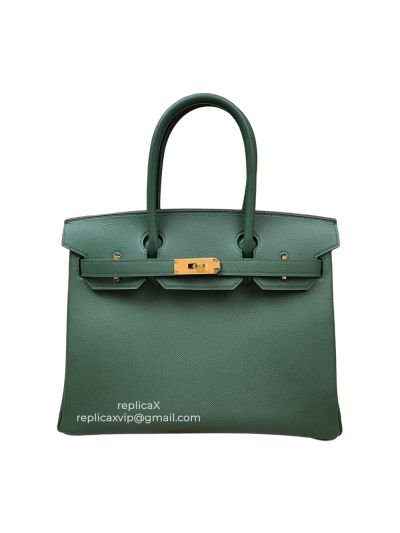Hermes Birkin Hand Stitching Epsom Leather Tote Bag 35CM 30CM 25CM 521456