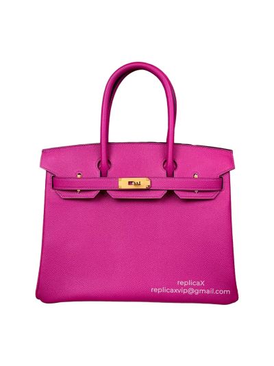 Hermes Birkin Hand Stitching Epsom Leather Tote Bag 35CM 30CM 25CM 521458