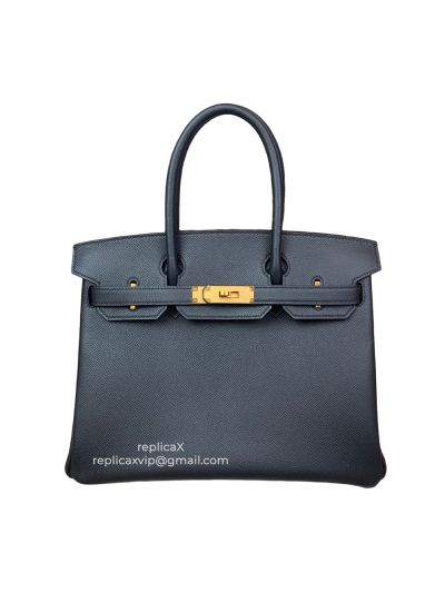 Hermes Birkin Hand Stitching Epsom Leather Tote Bag 35CM 30CM 25CM 521466