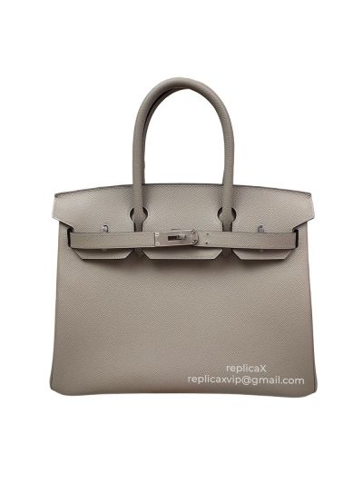 Hermes Birkin Hand Stitching Epsom Leather Tote Bag 35CM 30CM 25CM 521453