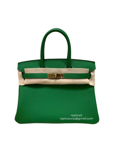 Hermes Birkin Togo Calf Leather Bag 30CM 521988