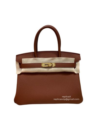 Hermes Birkin Togo Calf Leather Bag 30CM 521990