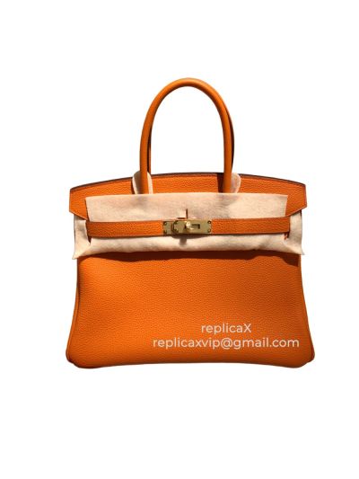 Hermes Birkin Togo Leather Tote Bag 25CM 521730