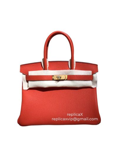 Hermes Birkin Togo Leather Tote Bag 25CM 521732
