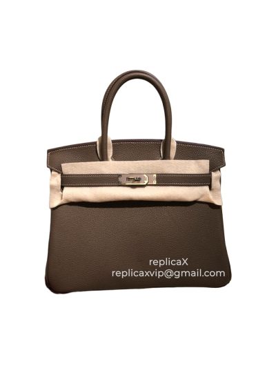 Hermes Birkin Togo Leather Tote Bag 25CM 521733