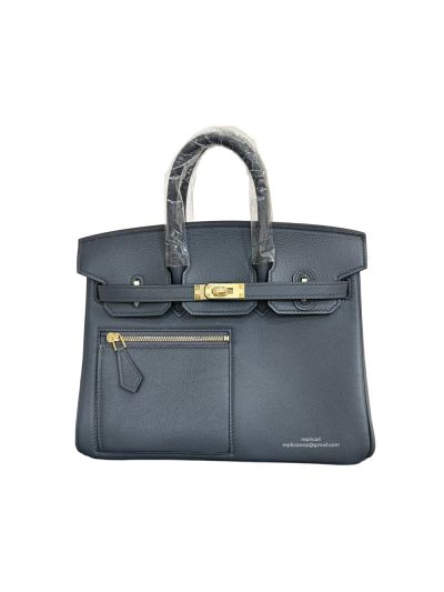 Hermes Colormatic Birkin 25 30 Tote Bag Black 25CM 30CM 524666