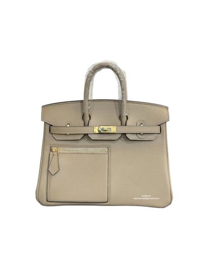 Hermes Colormatic Birkin 25 30 Tote Bag Light Gray 25CM 30CM 524663
