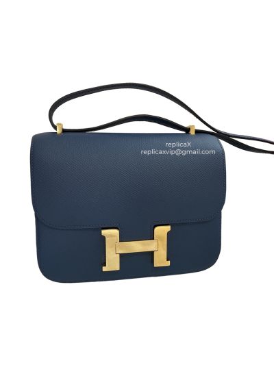 Hermes Constance 19 Hand Stitches Epsom Leather Bag 19CM 521975