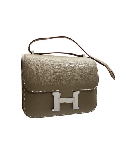 Hermes Constance 19 Hand Stitches Epsom Leather Bag 19CM 521964