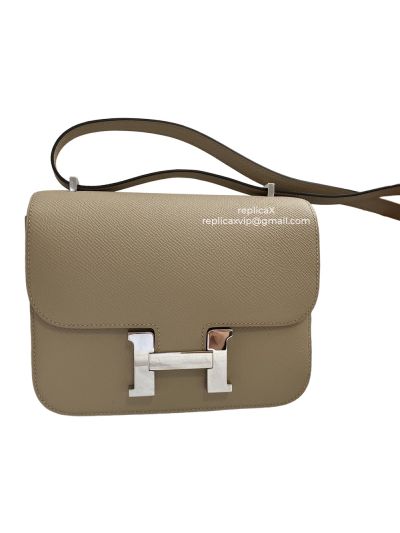 Hermes Constance 19 Hand Stitches Epsom Leather Bag 19CM 521967