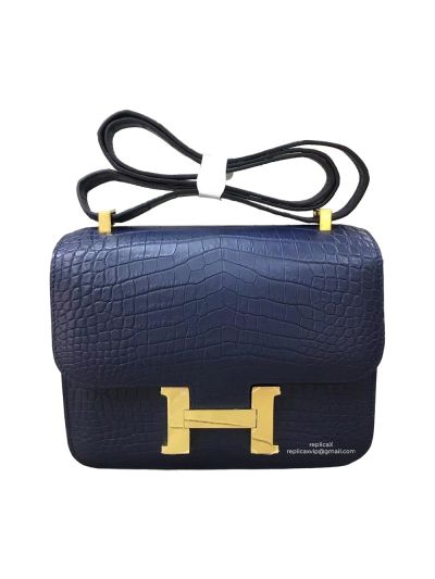 Hermes Constance Hermes Vip Constance 24 Shoulder Bag White Crocodile Alligator 522684