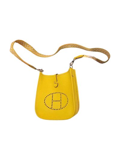 Hermes Evelyn Mini Togo Leather Crossbody Bag 521468