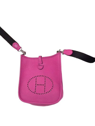 Hermes Evelyn Mini Togo Leather Crossbody Bag 521469