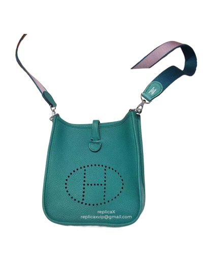 Hermes Evelyn Mini Togo Leather Crossbody Bag 521474