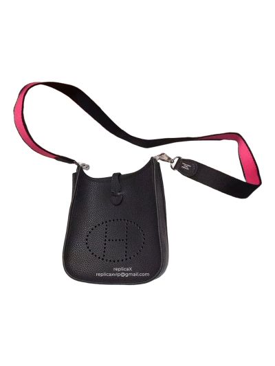 Hermes Evelyn Mini Togo Leather Crossbody Bag 521476