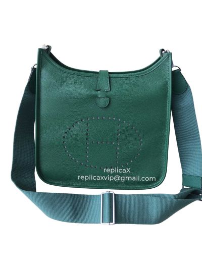 Hermes Evelyne Epsom Leather Crossbody Shoulder Bag 28CM 521740