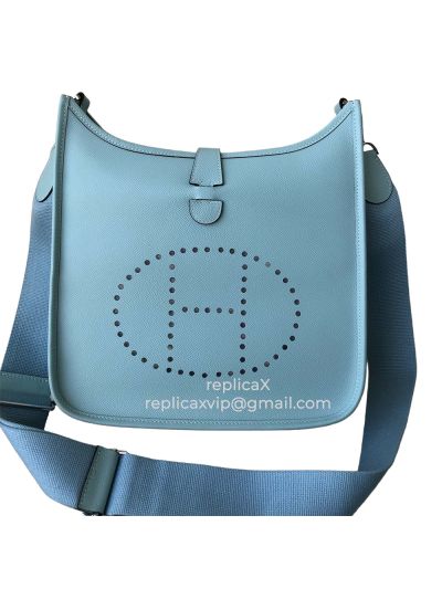 Hermes Evelyne Epsom Leather Crossbody Shoulder Bag 28CM 521741