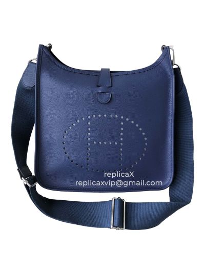 Hermes Evelyne Epsom Leather Crossbody Shoulder Bag 28CM 521753