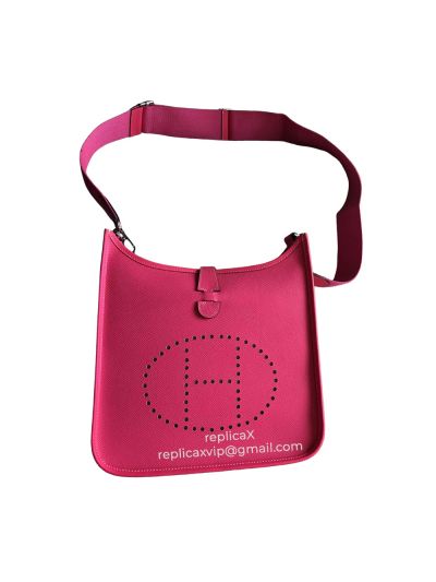 Hermes Evelyne Epsom Leather Crossbody Shoulder Bag 28CM 521744
