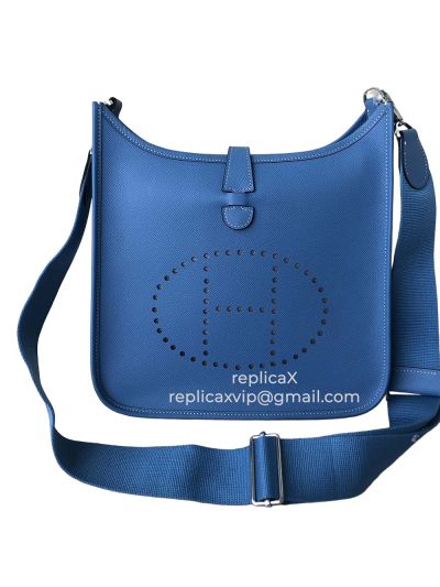 Hermes Evelyne Epsom Leather Crossbody Shoulder Bag 28CM 521749