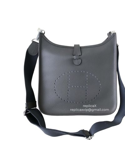 Hermes Evelyne Epsom Leather Shoulder Bag 28CM 521563