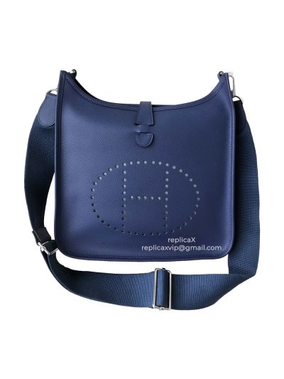Hermes Evelyne Epsom Leather Shoulder Bag 28CM 521564