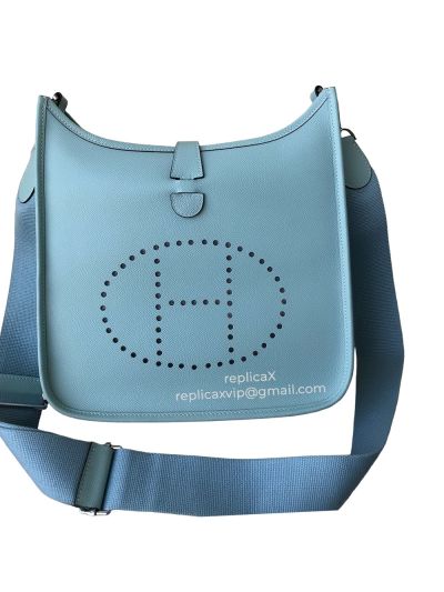 Hermes Evelyne Epsom Leather Shoulder Bag 28CM 521574