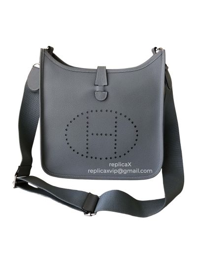 Hermes Evelyne Epsom Leather Shoulder Bag 28CM 521575
