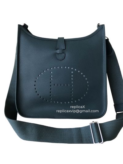 Hermes Evelyne Epsom Leather Shoulder Bag 28CM 521576