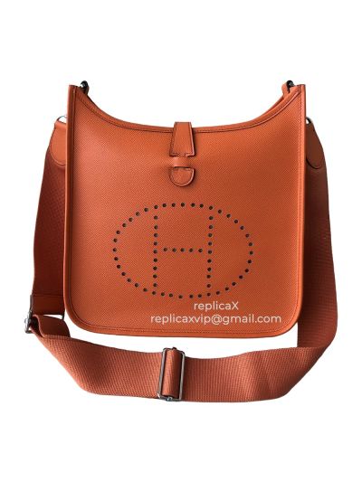 Hermes Evelyne Epsom Leather Shoulder Bag 28CM 521566