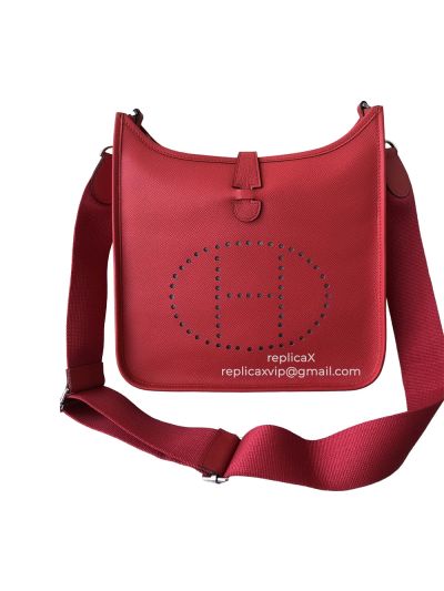 Hermes Evelyne Epsom Leather Shoulder Bag 28CM 521568