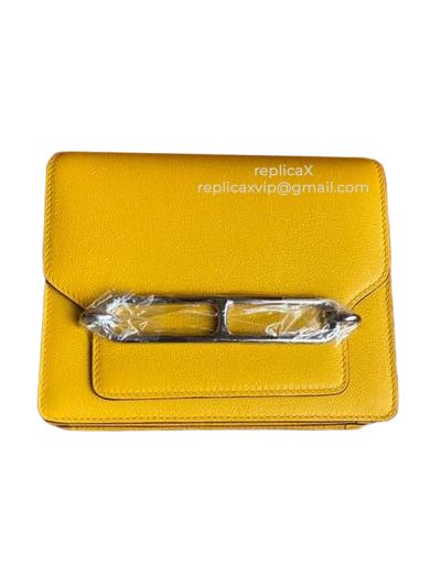 Hermes Evercolor Mini Sac Roulis Trench Bag 19CM 521843