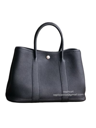 Hermes Garden Party Calfskin Leather Tote Bag 30CM 36CM 521579