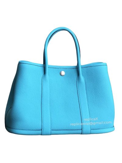 Hermes Garden Party Calfskin Leather Tote Bag 30CM 36CM 521581