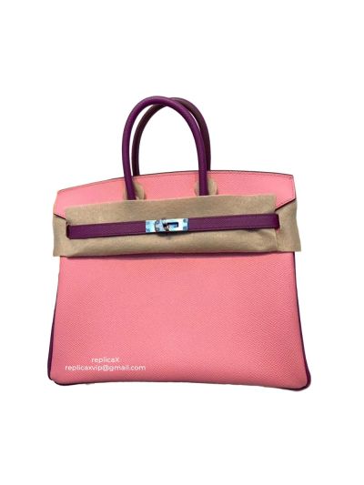 Hermes Hand Stitched Birkin 25 Epsom Leather Bag 25CM 522159