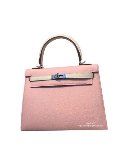 Hermes Hand Stitched Birkin 25 Epsom Leather Bag 25CM 522161