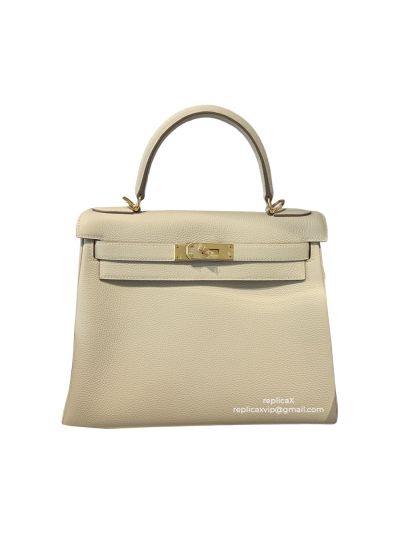 Hermes Hand Stitched Kelly 28 Togo Leather Bag 28CM 522167