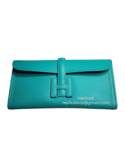 Hermes Jige 29 Hand Stitched Epsom Leather Clutch Bag 521588