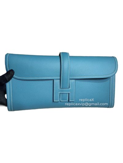Hermes Jige 29 Hand Stitched Epsom Leather Clutch Bag 521600
