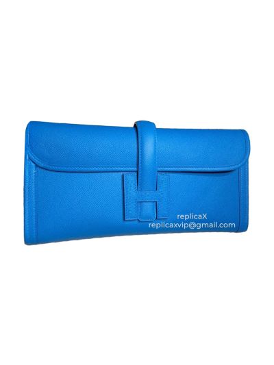 Hermes Jige 29 Hand Stitched Epsom Leather Clutch Bag 521601